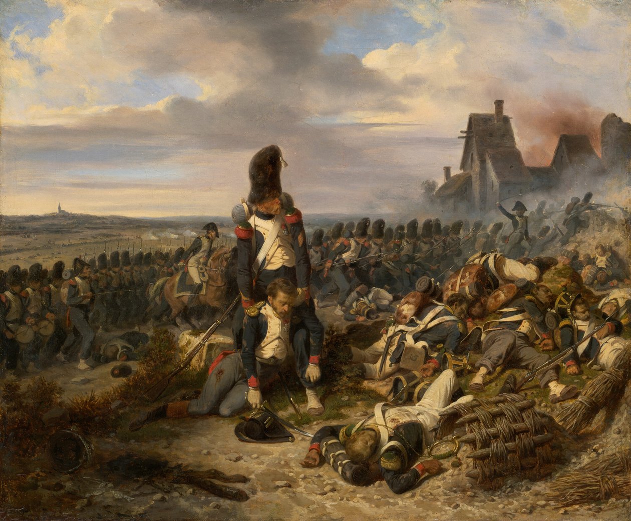 Battle Scene, ca. 1825. av Hippolyte Bellange