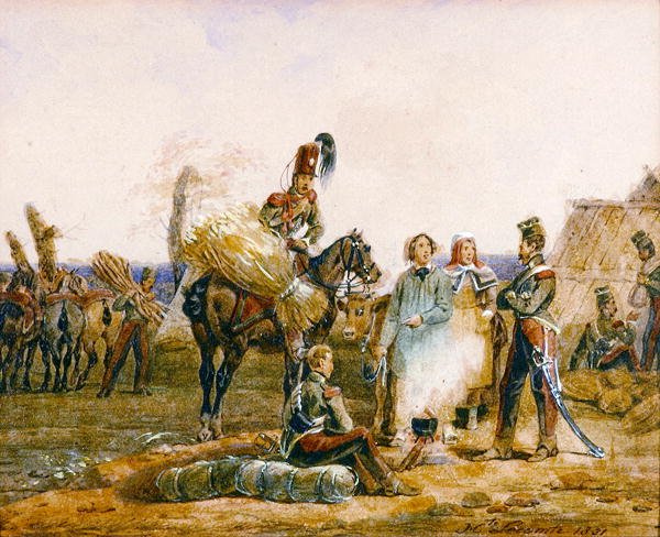 franska trupper av Hippolyte Lecomte