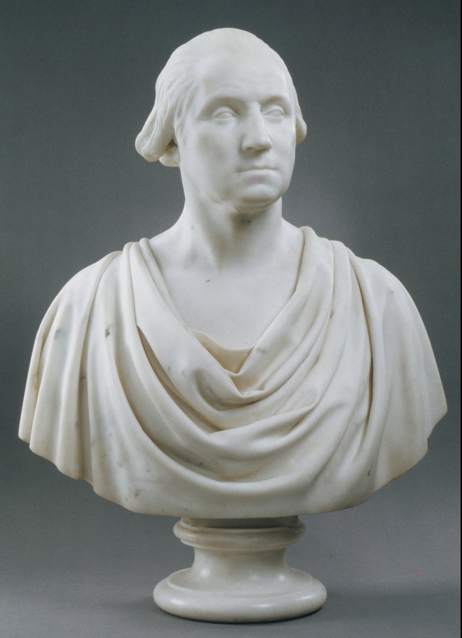 George Washington av Hiram Powers