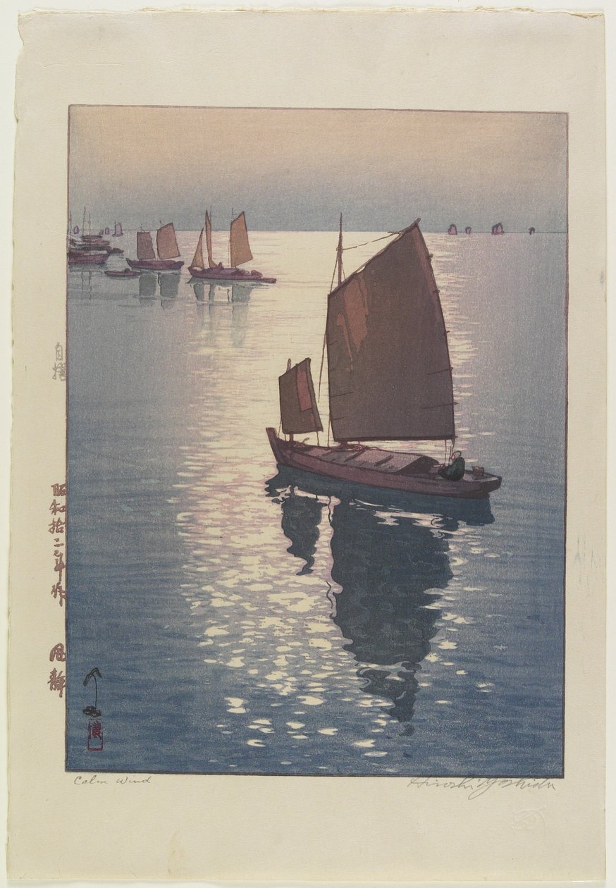 Stilla vind av Hiroshi Yoshida