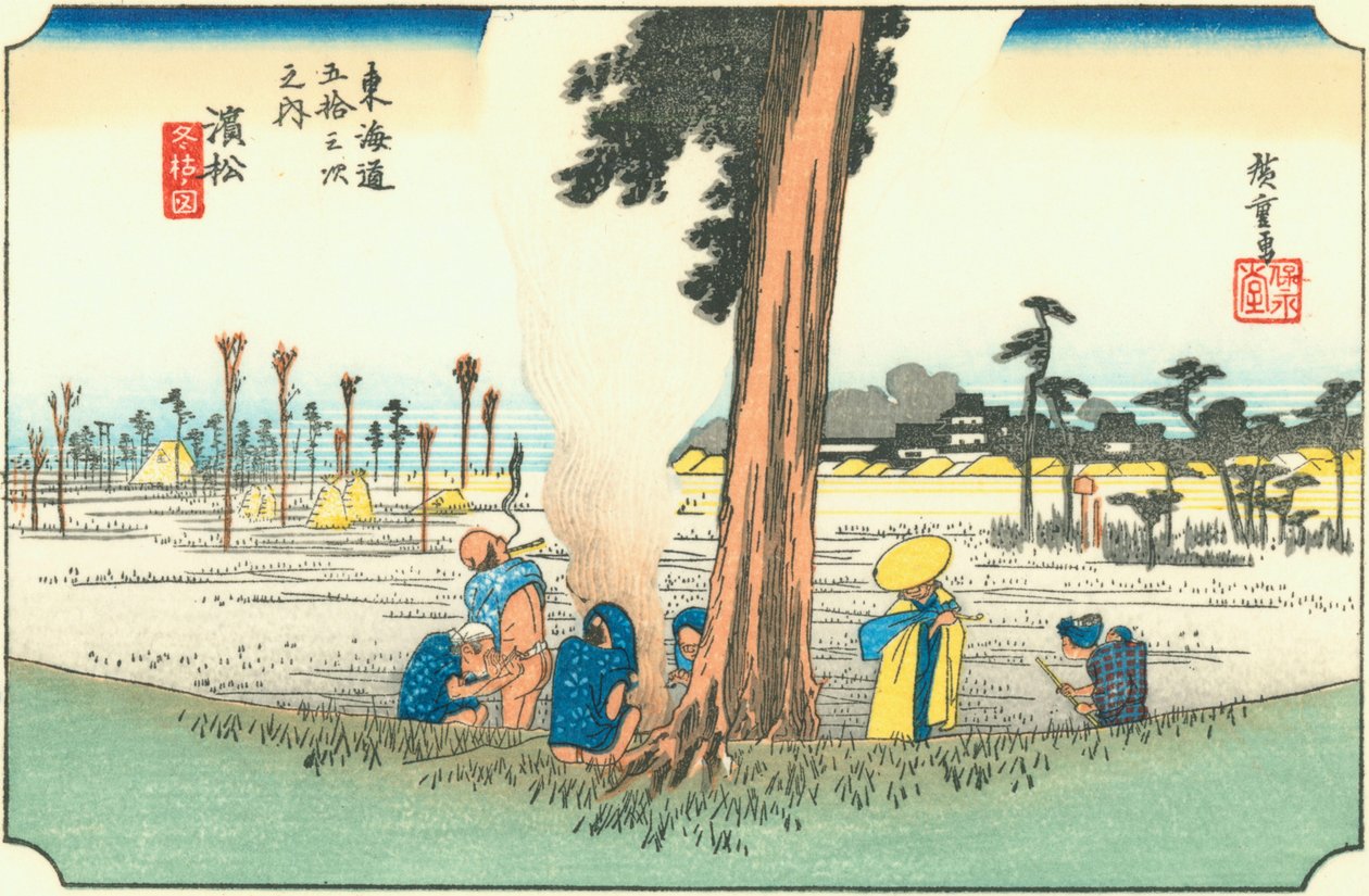 Hamamatsu av Hiroshige
