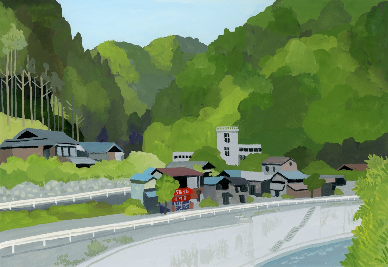 Matsal i bergsbyn, 2016, av Hiroyuki Izutsu