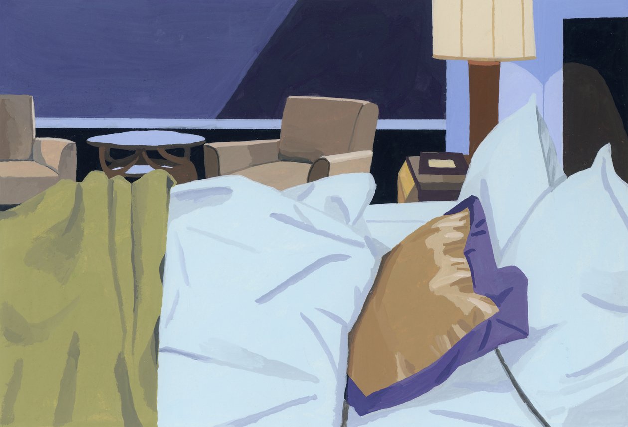 Hotell, sovrum, 2016， av Hiroyuki Izutsu