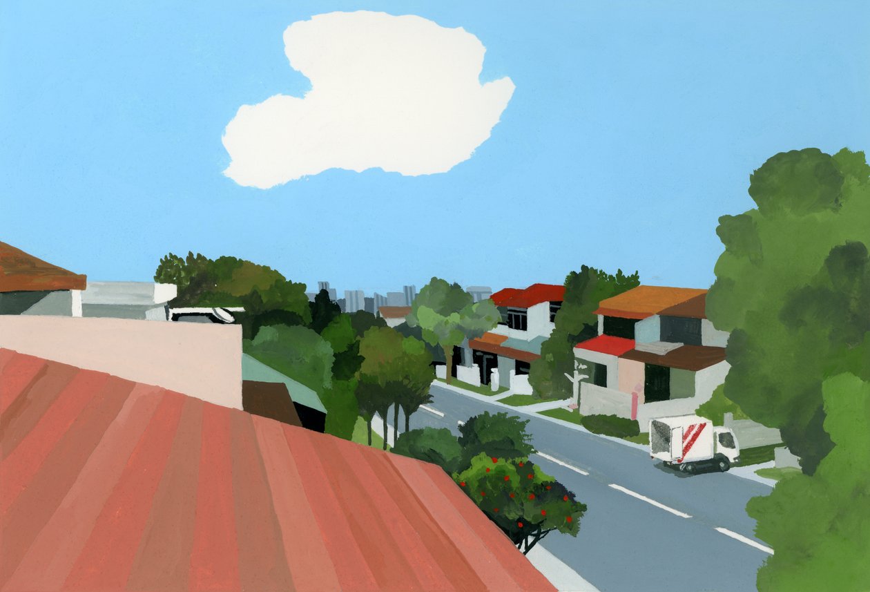 Flyttar, New town, 2017, av Hiroyuki Izutsu