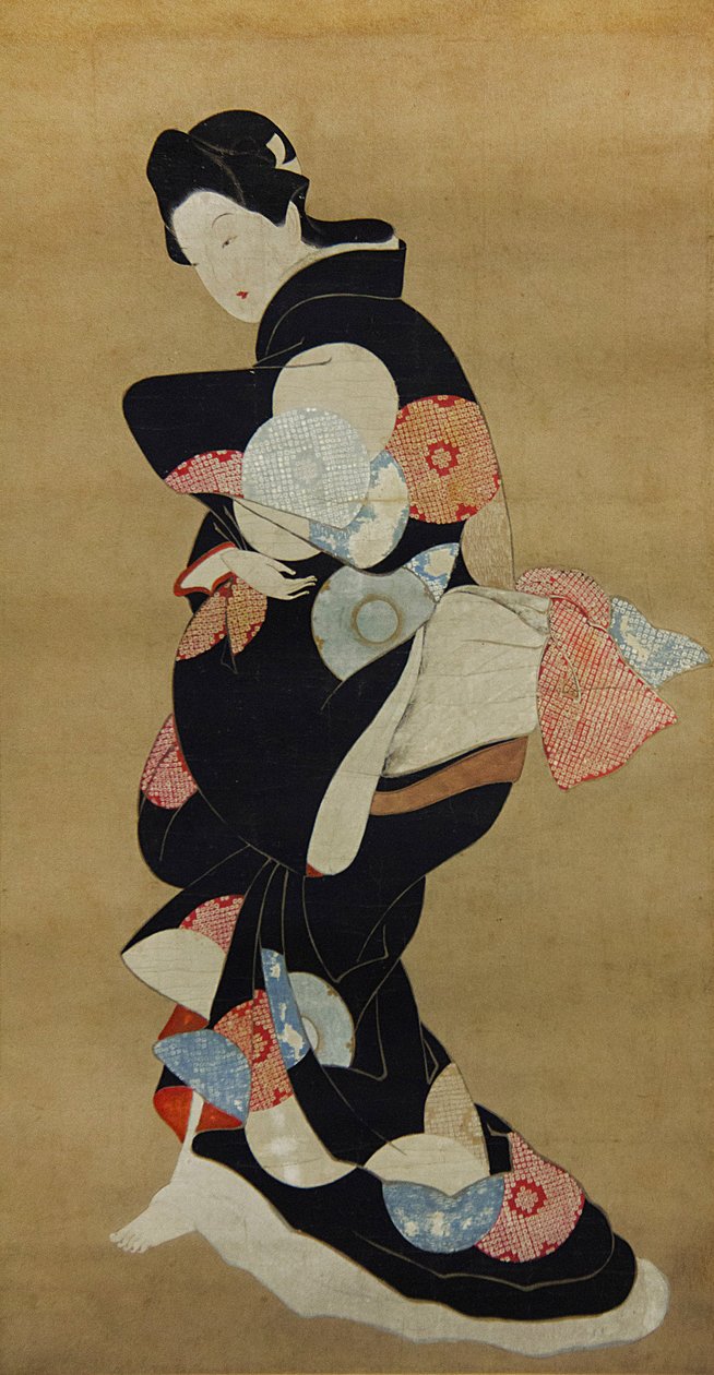 Dansare av Hishikawa Moronobu