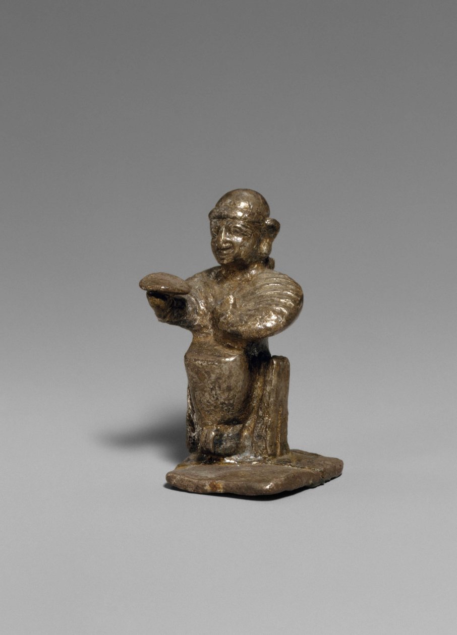 Sittande hona, ca 1300 f.Kr. (silver) av Hittite