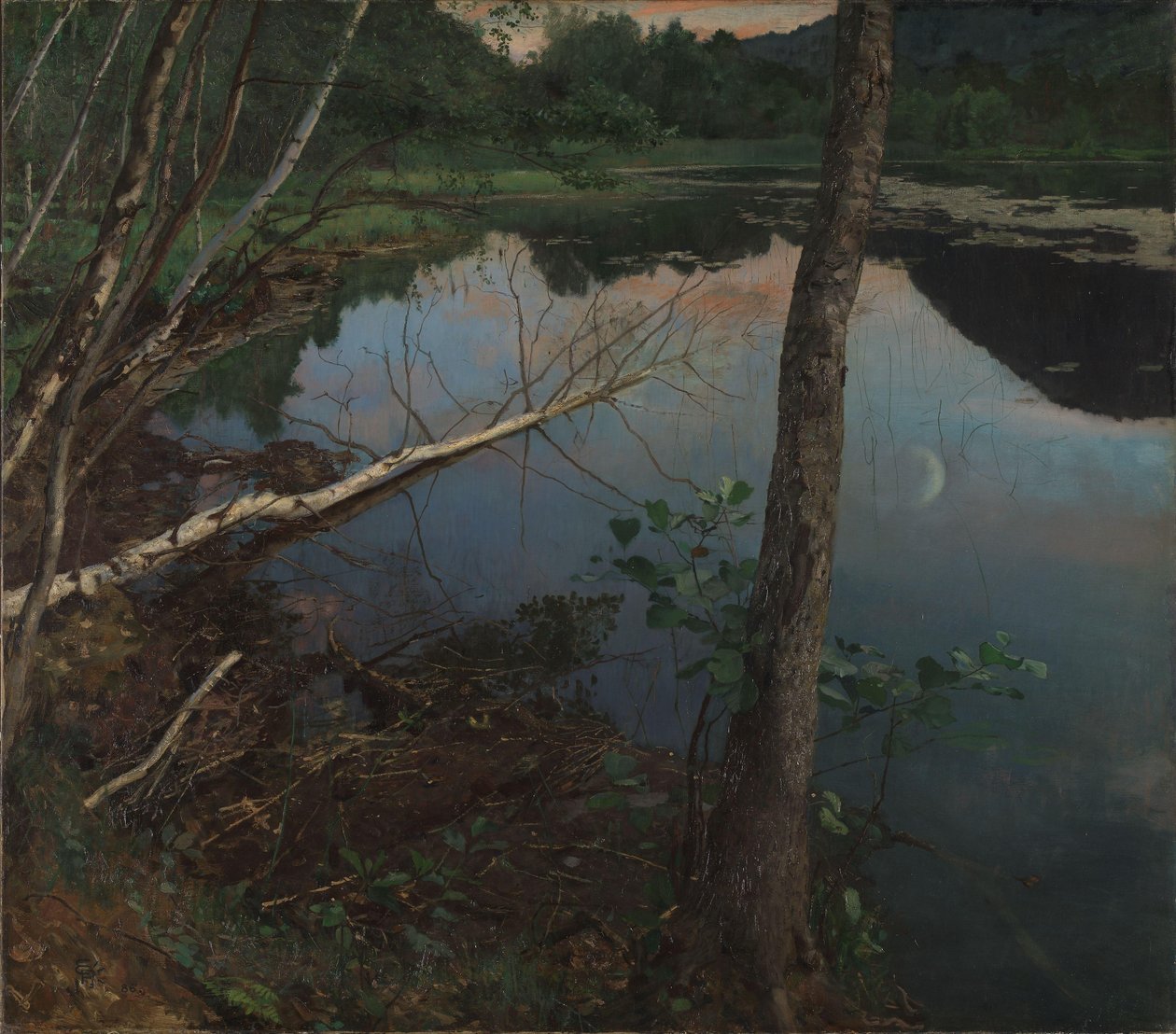 Sommarnatt av Hjalmer Eilif Emanuel Peterssen