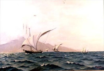 Portugisiska fiskebåtar av Holger Lubbers