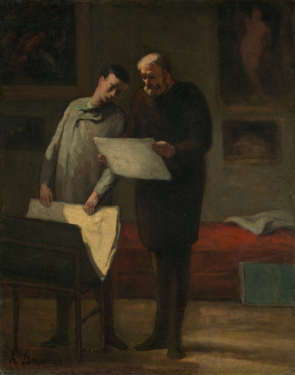 Råd till en ung konstnär av Honoré Daumier