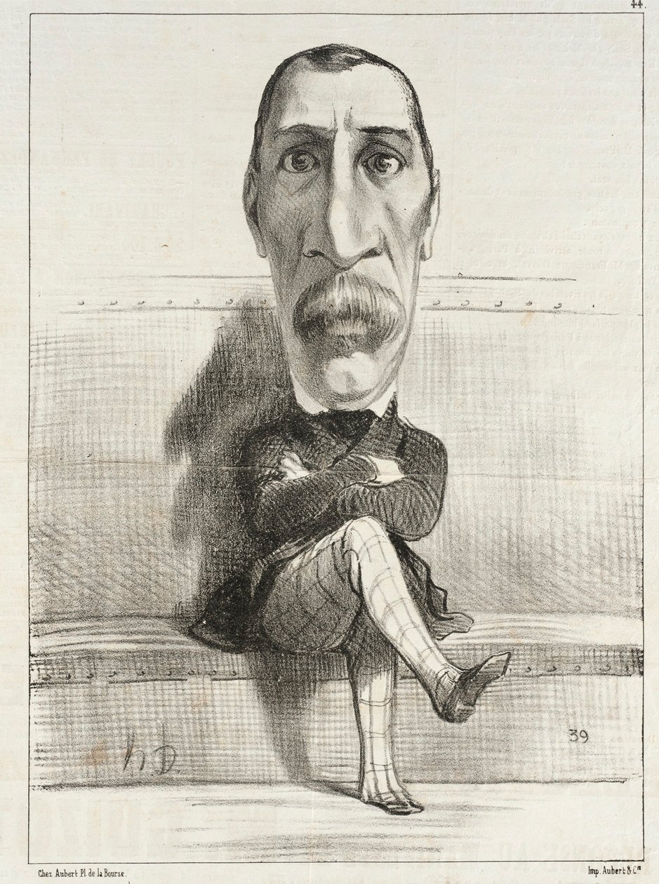 Buvignier av Honoré Daumier