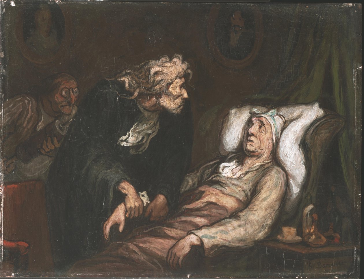 Le Malade imaginaire av Honoré Daumier