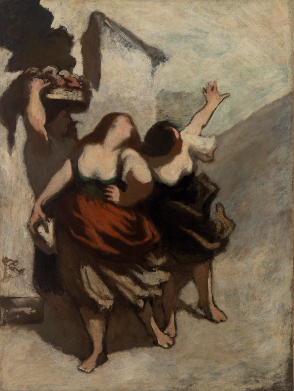The Ribalds av Honoré Daumier