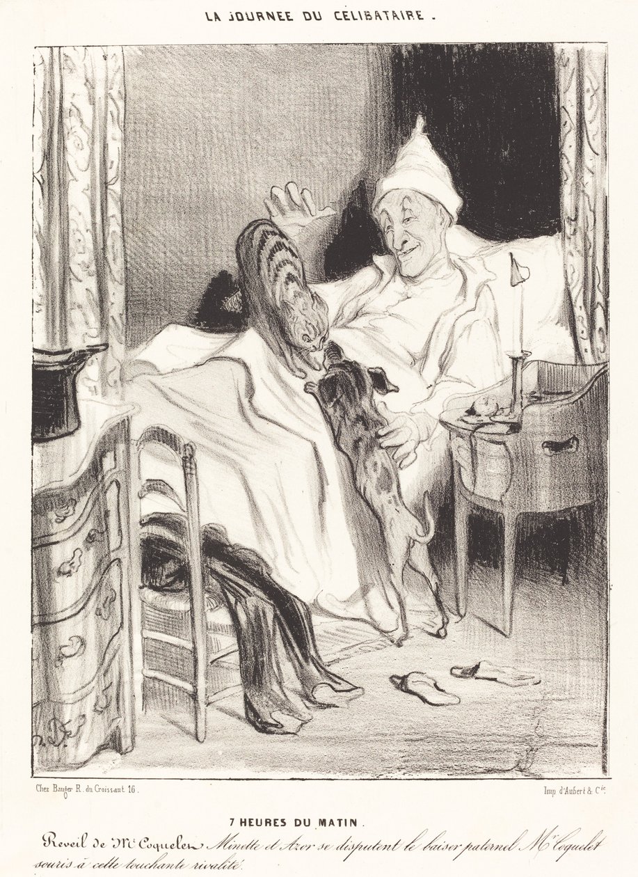 07:00 av Honoré Daumier