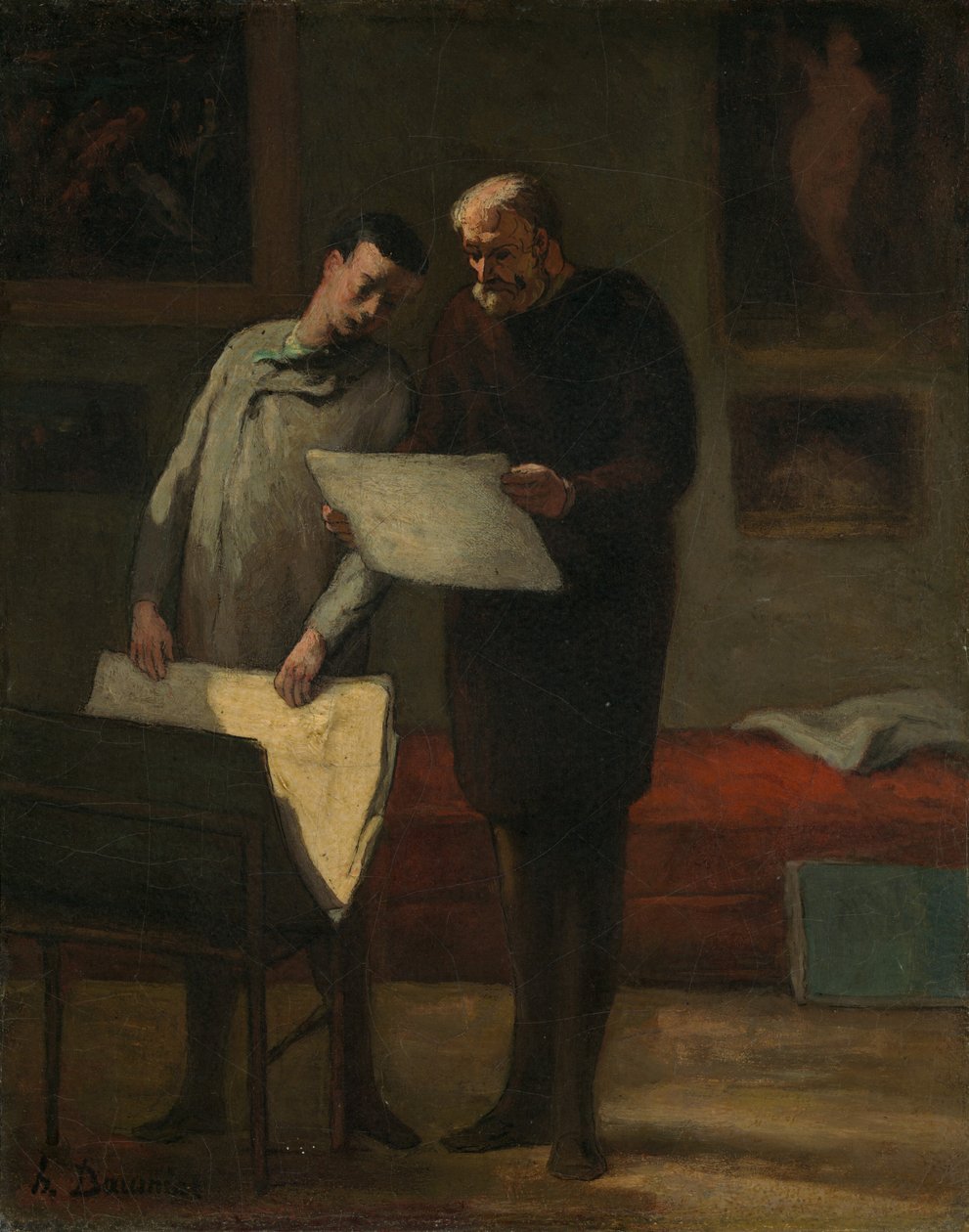 Råd till en ung artist av Honoré Daumier