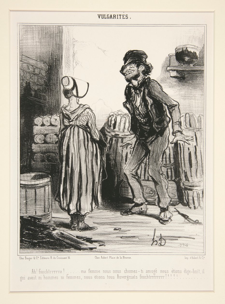 Ah! Fouchtrrrrra! av Honoré Daumier
