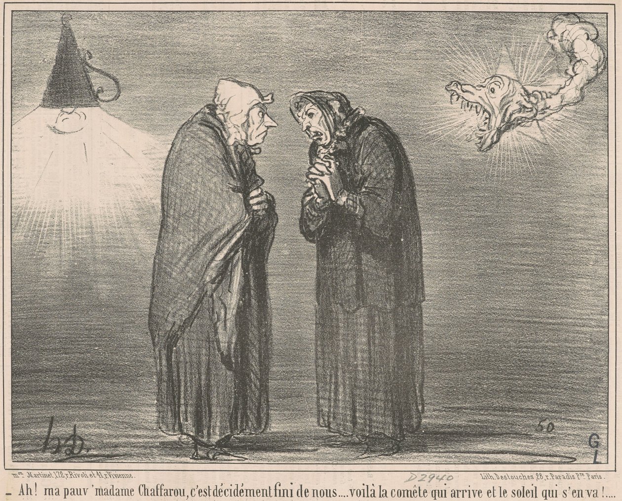 Äh! Vad är Buffa så länge som chiffer... av Honoré Daumier