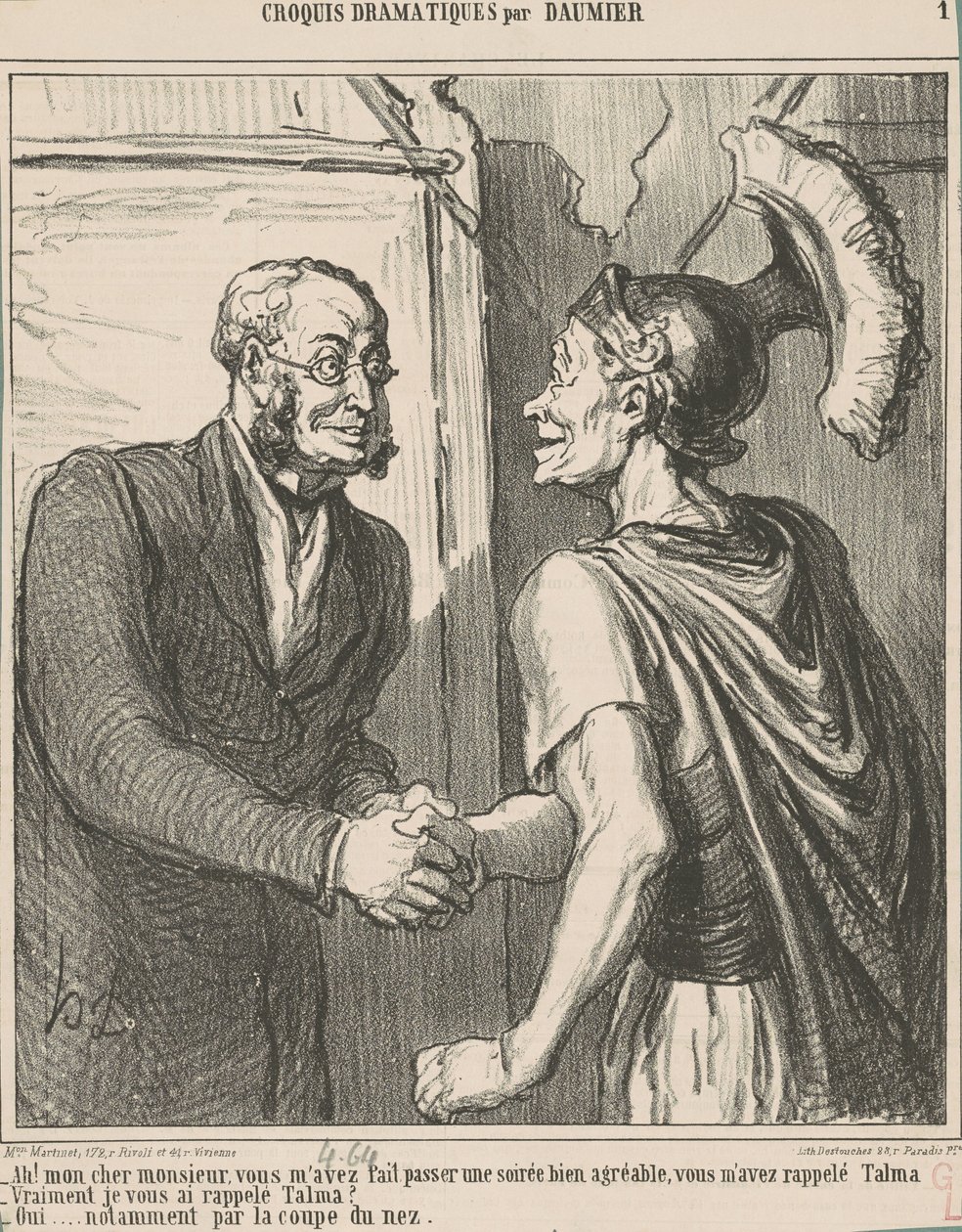 Ah! Min käre herre, du har mig... av Honoré Daumier