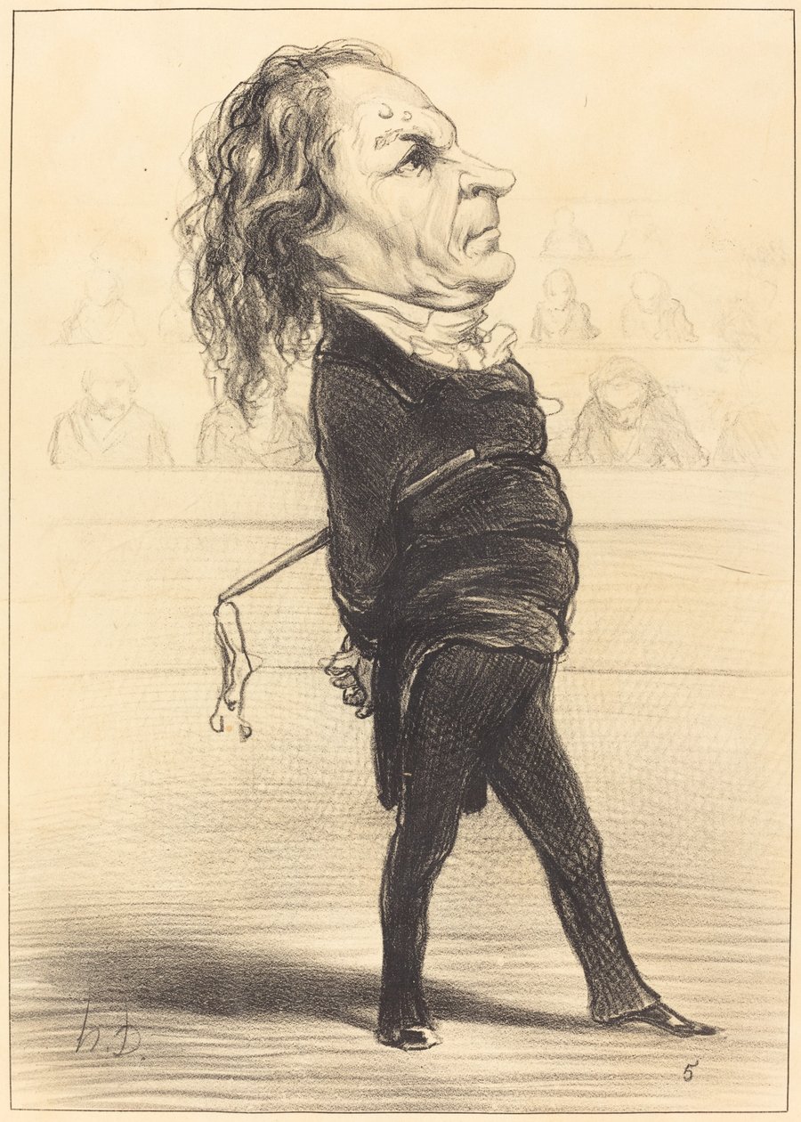 Alex. Thomas Marie av Honoré Daumier