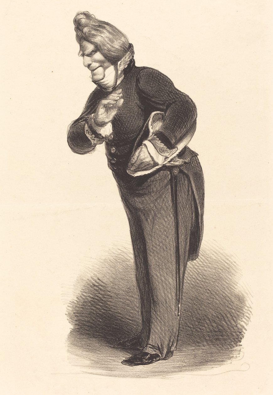 Amiral Verhuel av Honoré Daumier