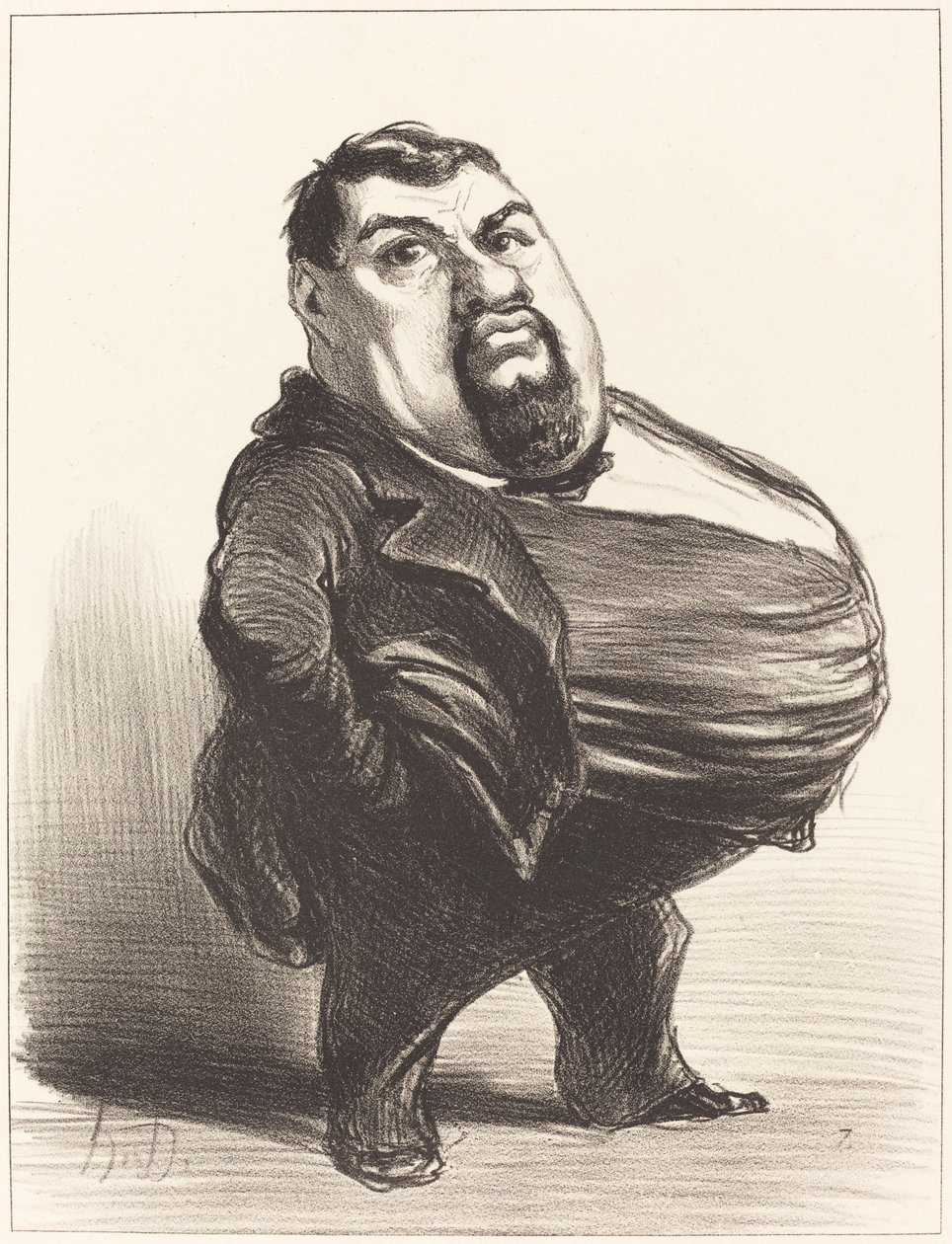 Antony Thouret av Honoré Daumier