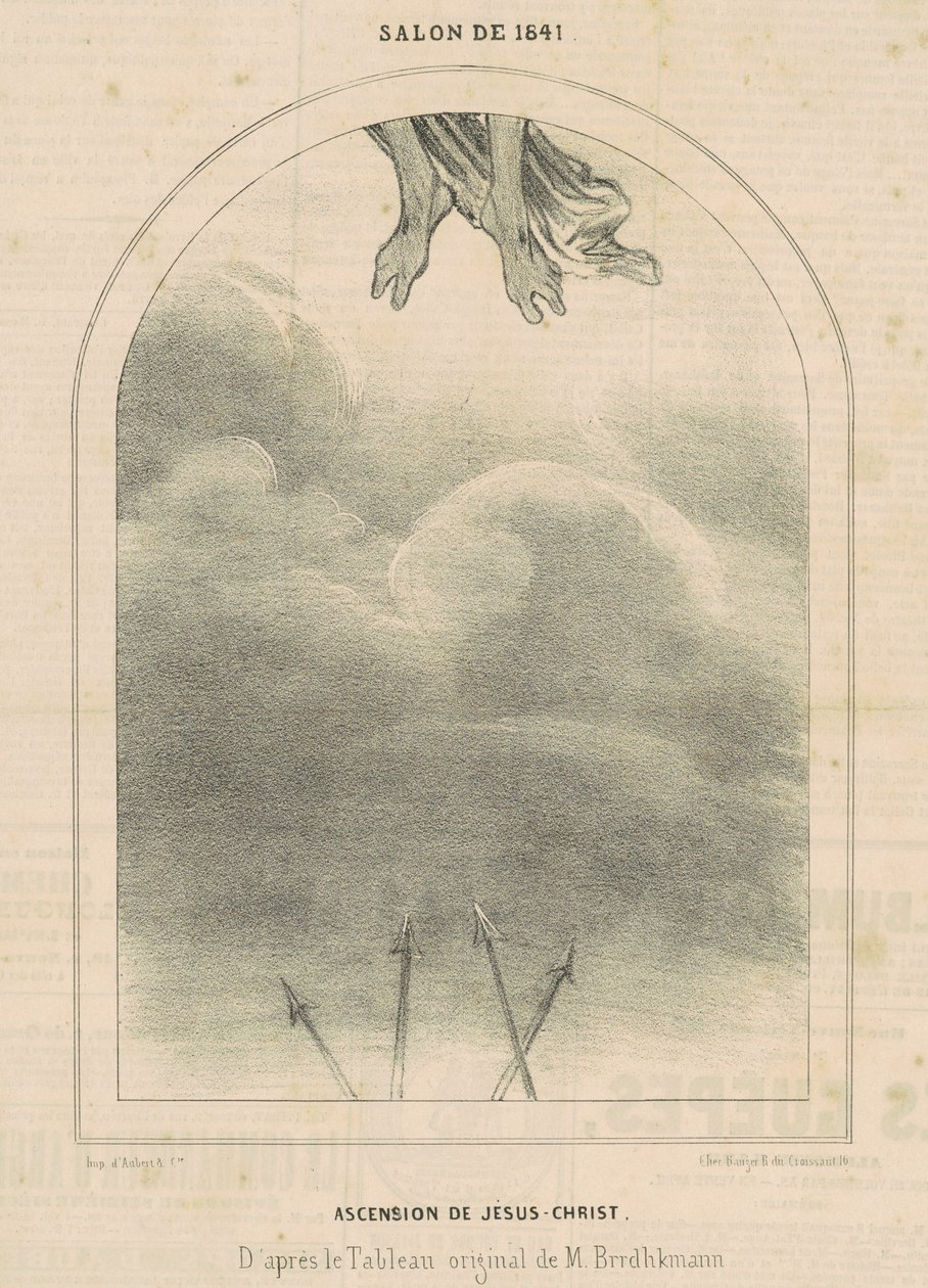 Jesu Kristi himmelsfärd av Honoré Daumier