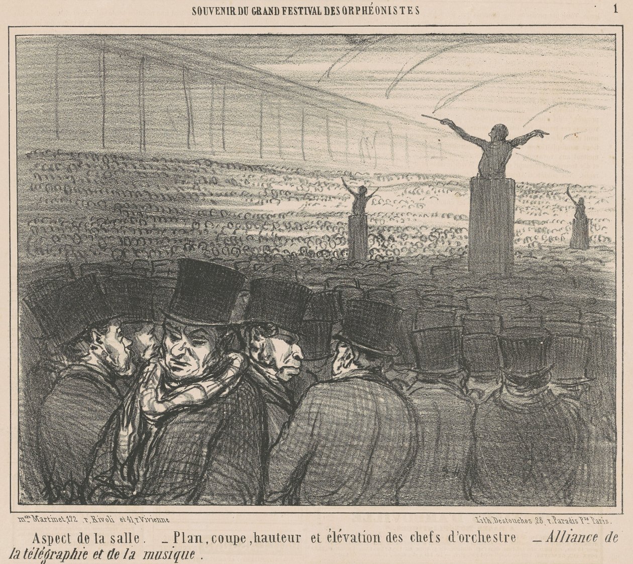 Rummets utseende av Honoré Daumier