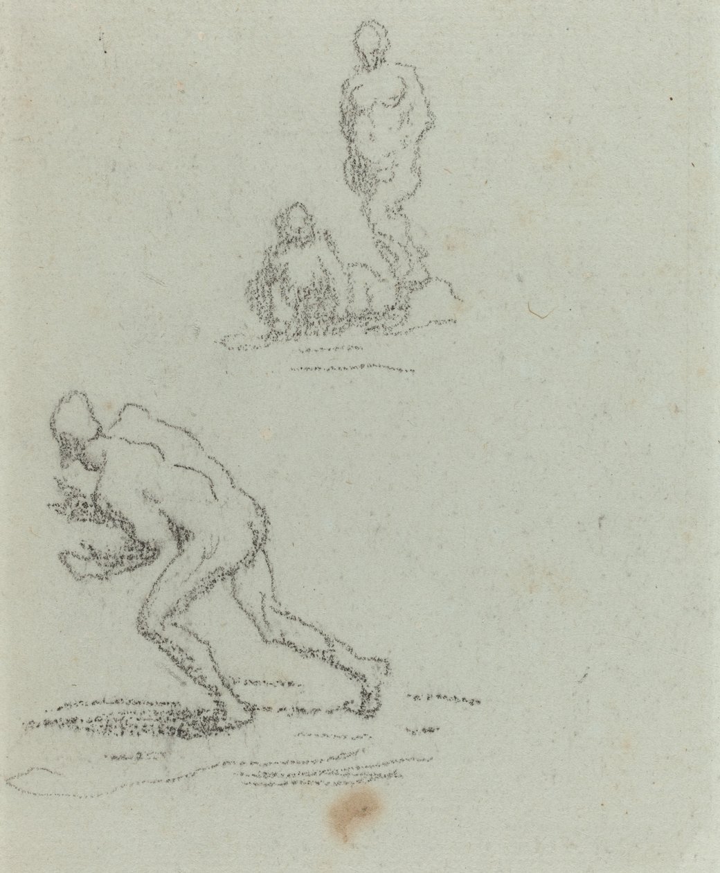 Badgäster av Honoré Daumier