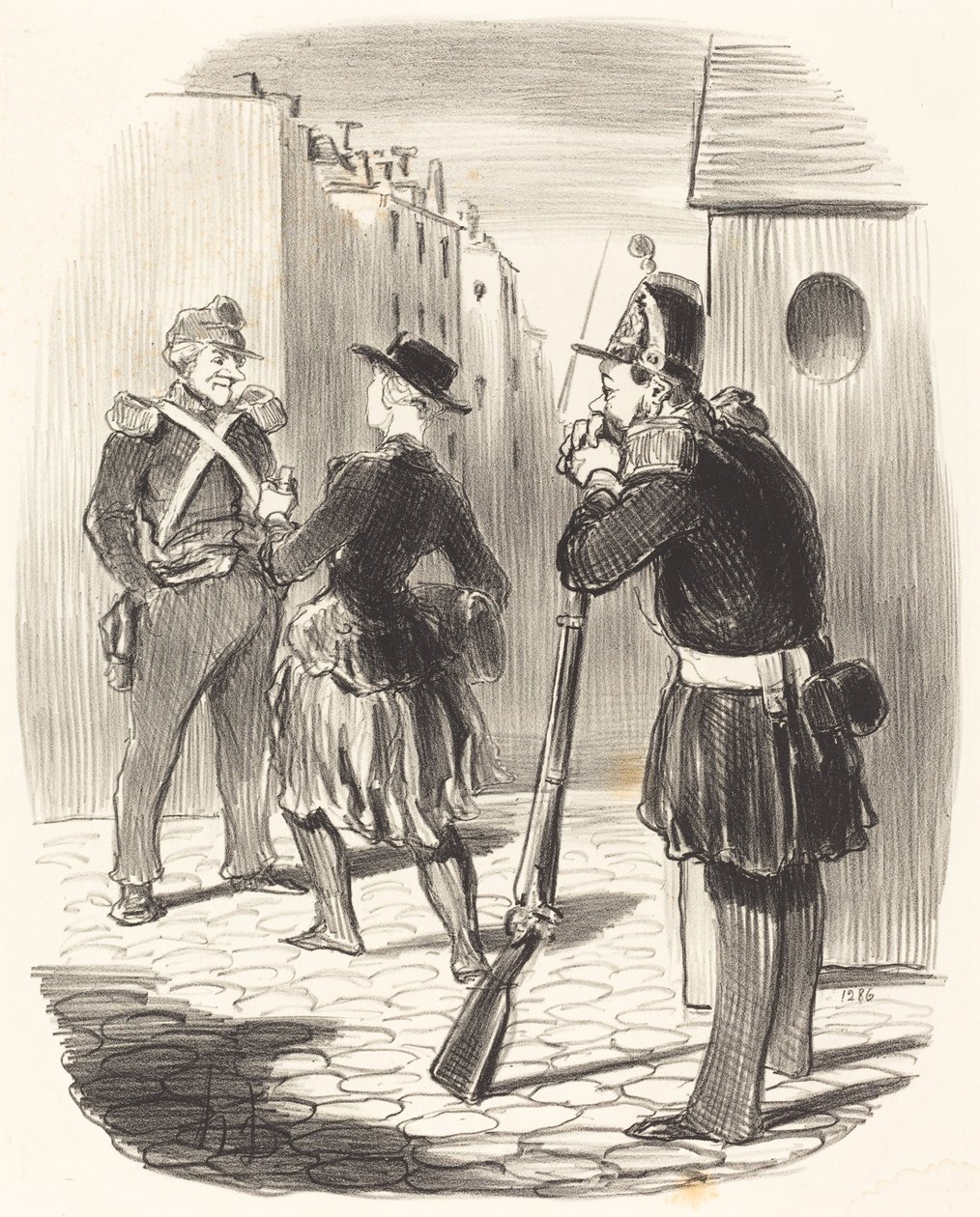 Den där jäkla Pigochard... av Honoré Daumier