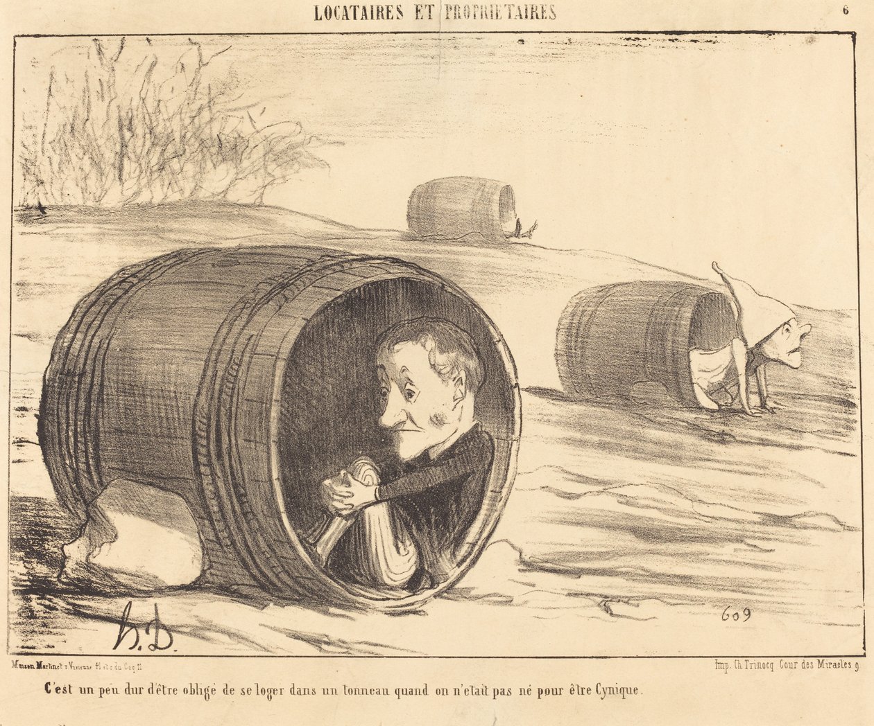 Det är lite svårt att behöva av Honoré Daumier