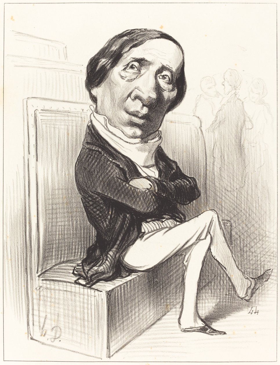 Charles Dupin av Honoré Daumier