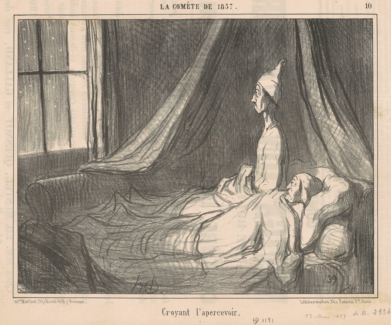 Tror på att se det... av Honoré Daumier
