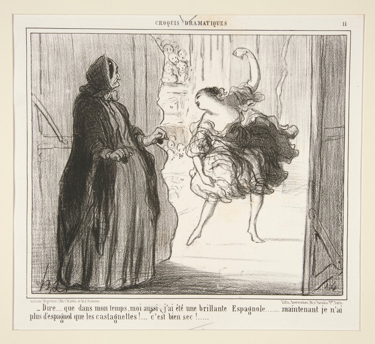 Förfärligt av Honoré Daumier