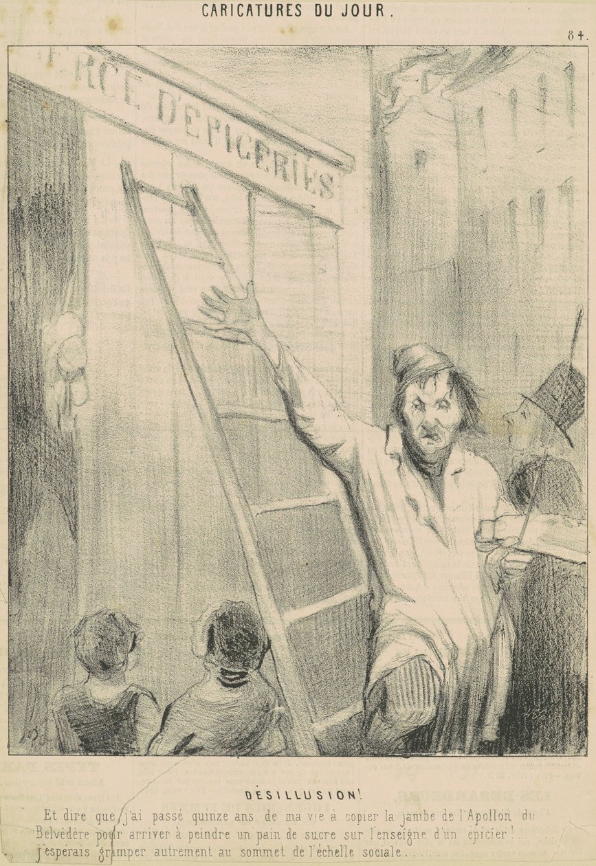Desillusion! av Honoré Daumier