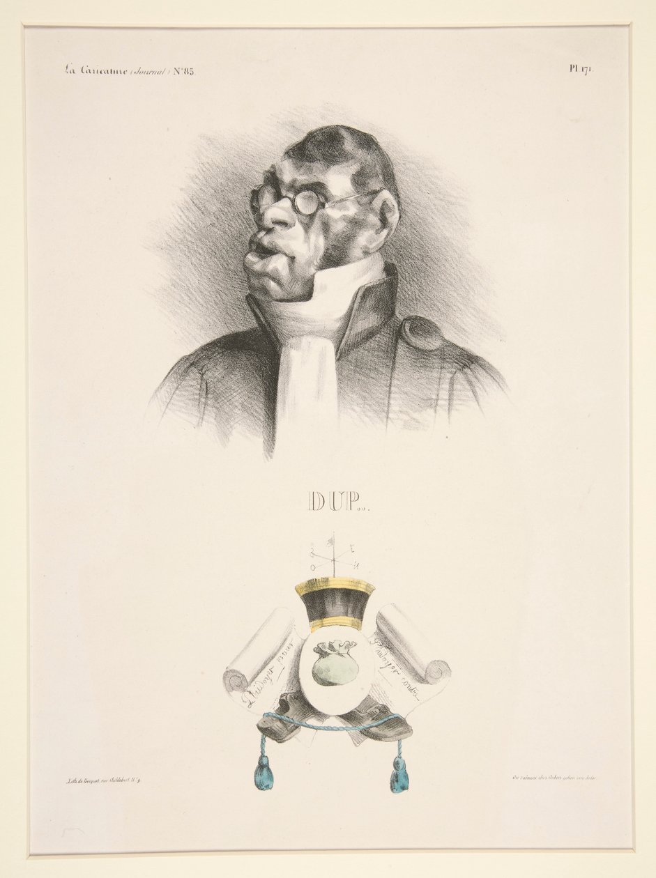 Dup av Honoré Daumier