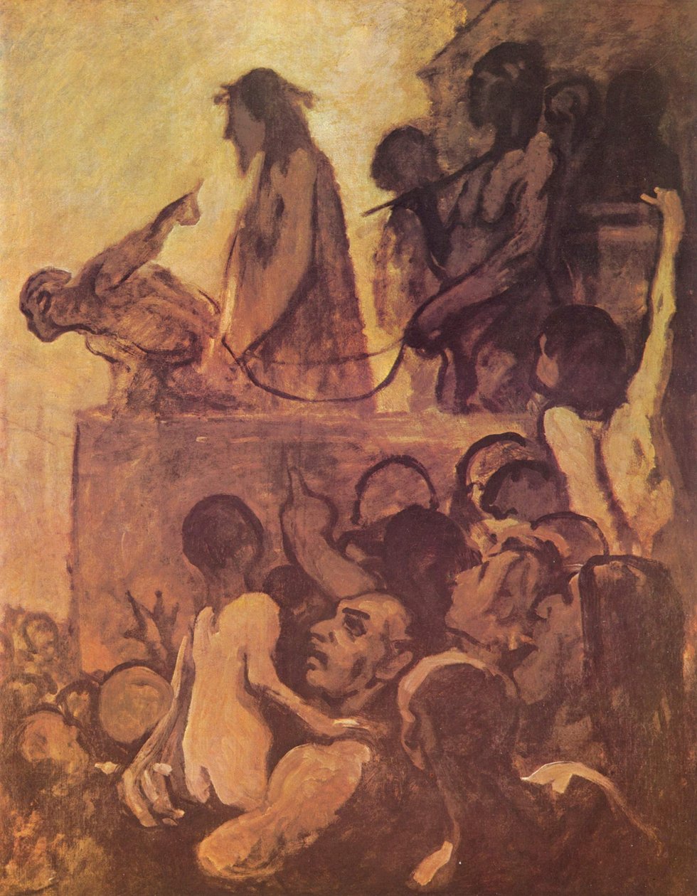Ecce homo av Honoré Daumier