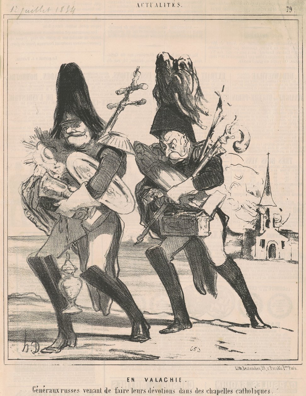 I Valakien av Honoré Daumier