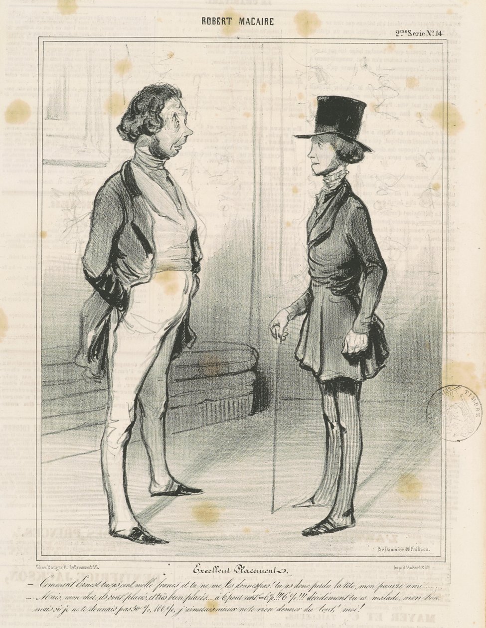 Utmärkt placering av Honoré Daumier