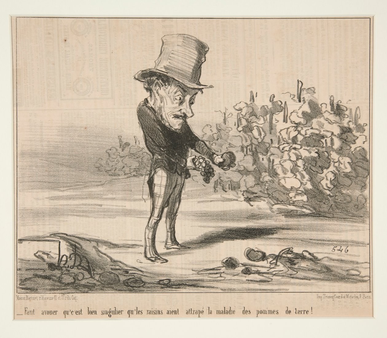 Måste erkänna det av Honoré Daumier