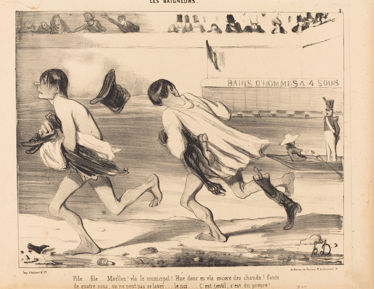 Arkiv ... Moello! Vla le kommunala! av Honoré Daumier