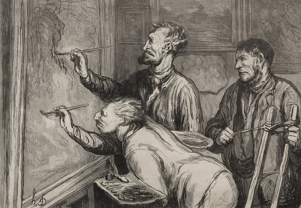Ge det sista handen av Honoré Daumier
