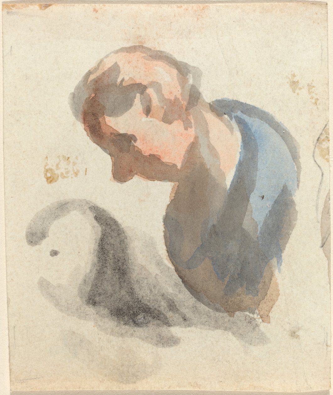 Chef för en man av Honoré Daumier