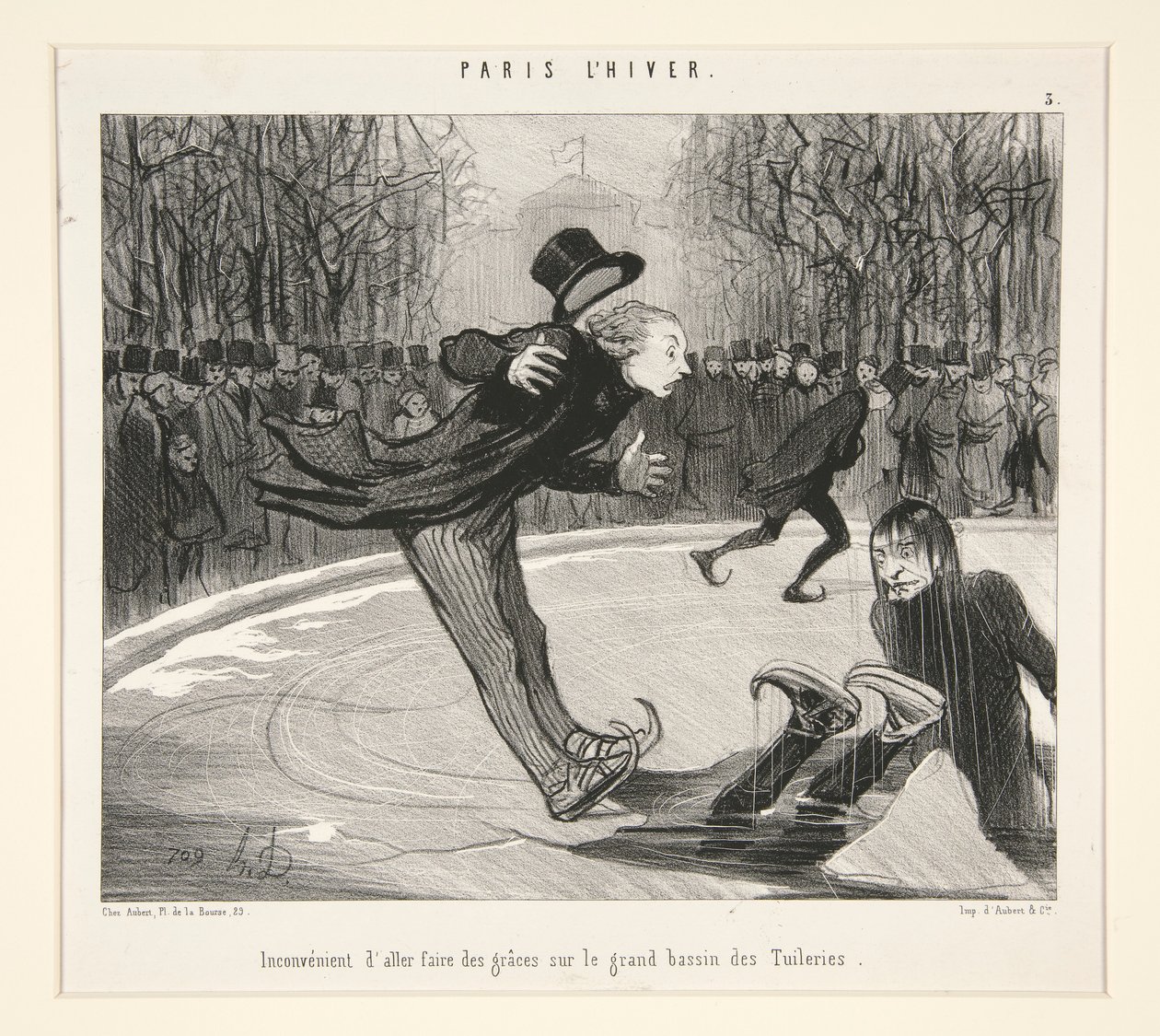 Obekväm d av Honoré Daumier