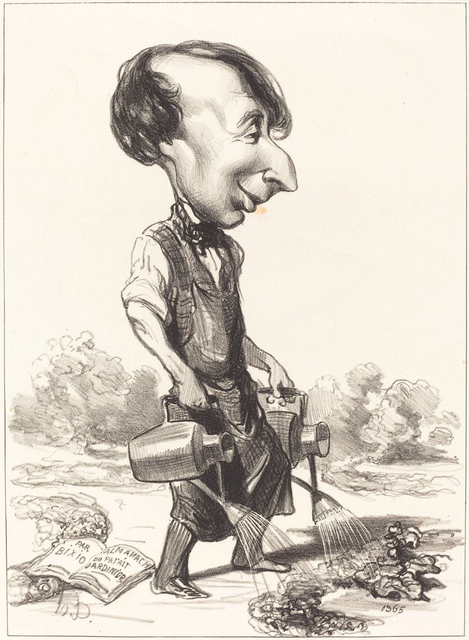 J. Alexandre Bixio av Honoré Daumier