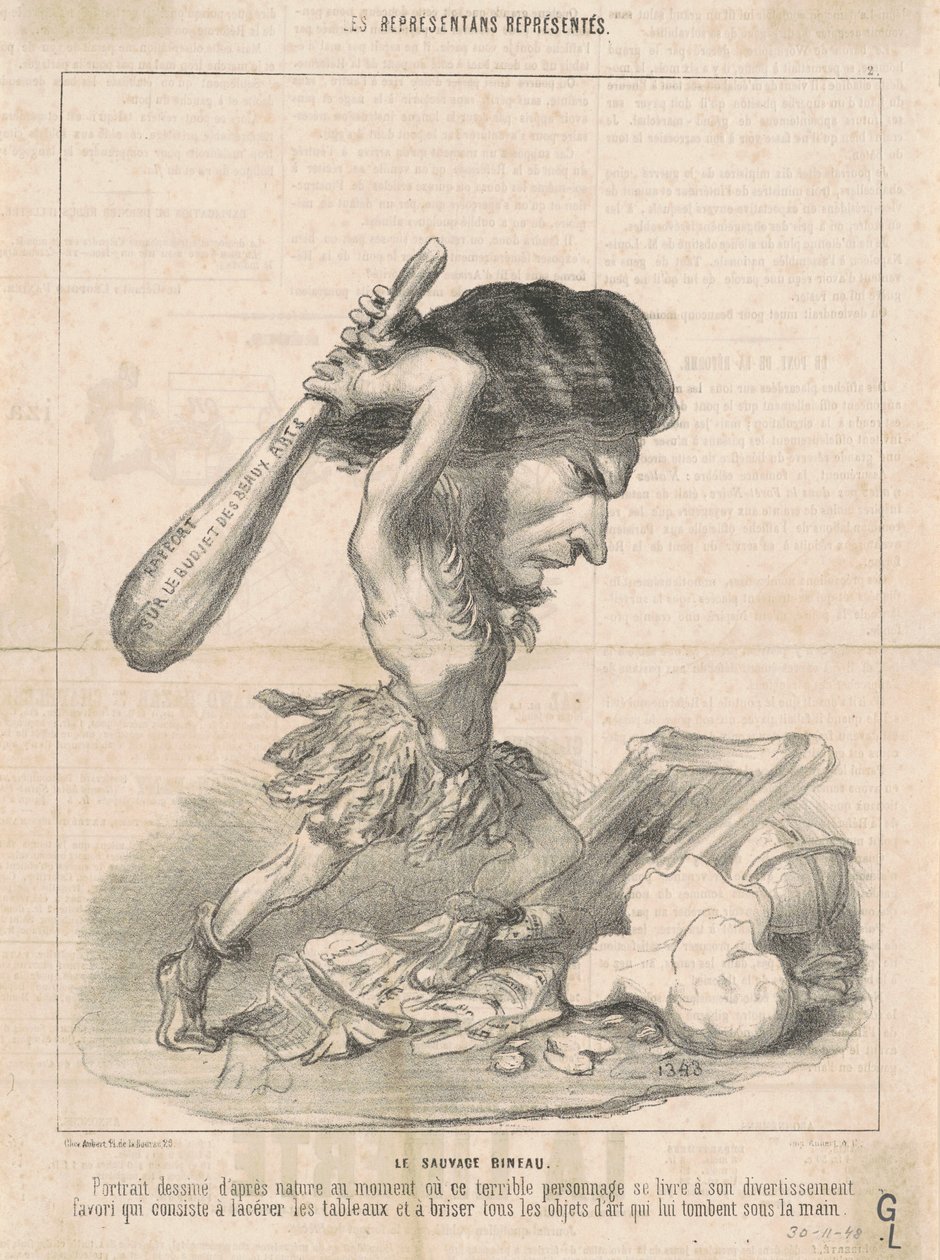 J. Martial Bineau (2:a plattan) av Honoré Daumier