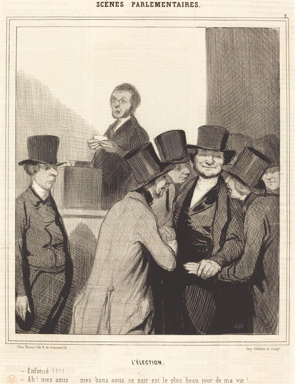 Valet av Honoré Daumier