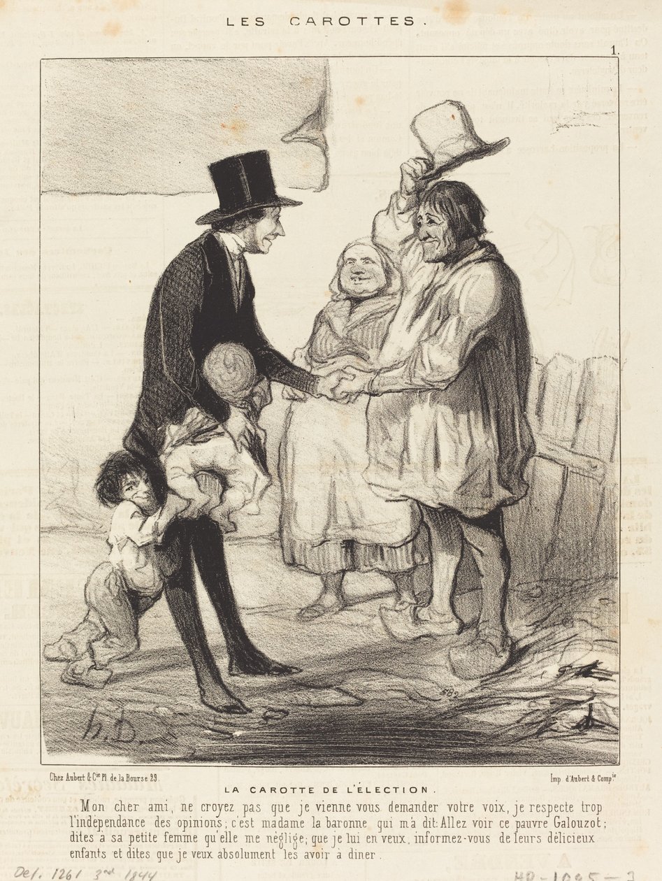 Valets morot av Honoré Daumier