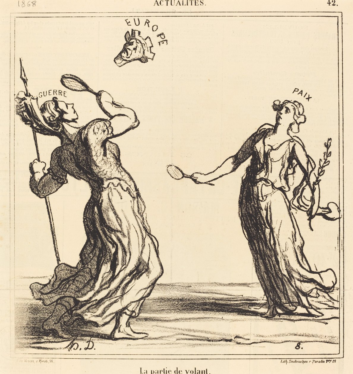 Rattdelen av Honoré Daumier