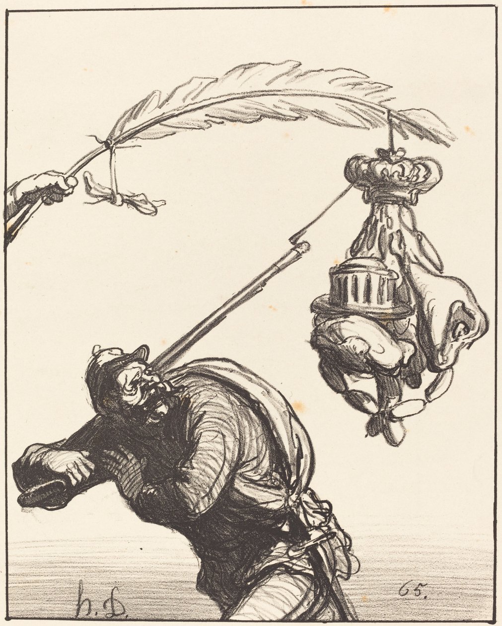 fred till varje pris av Honoré Daumier
