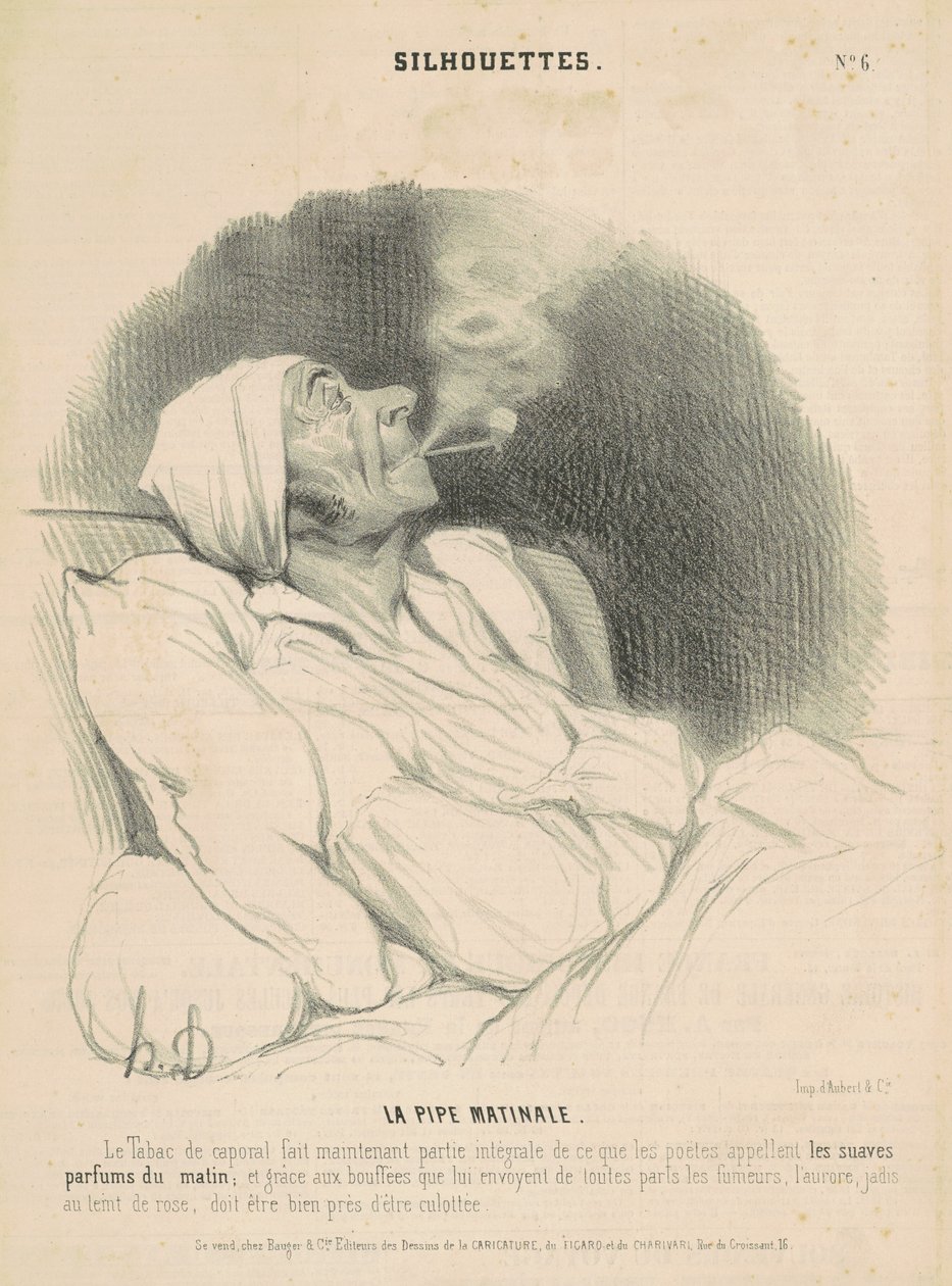 Morgonavsugningen av Honoré Daumier