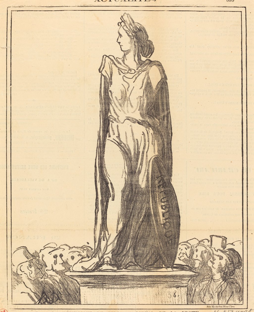 Republiken Milo... av Honoré Daumier
